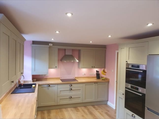 Kitchen installation by JTR Electrical, Cumbria